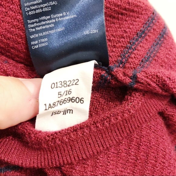 Tommy Hilfiger Trapeze sleeveless waffle vest Sz L - Picture 4 of 6